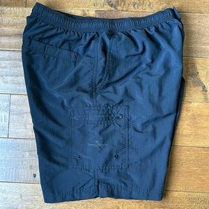 Men’s Tommy Bahama Swim Trunks, black, size XL